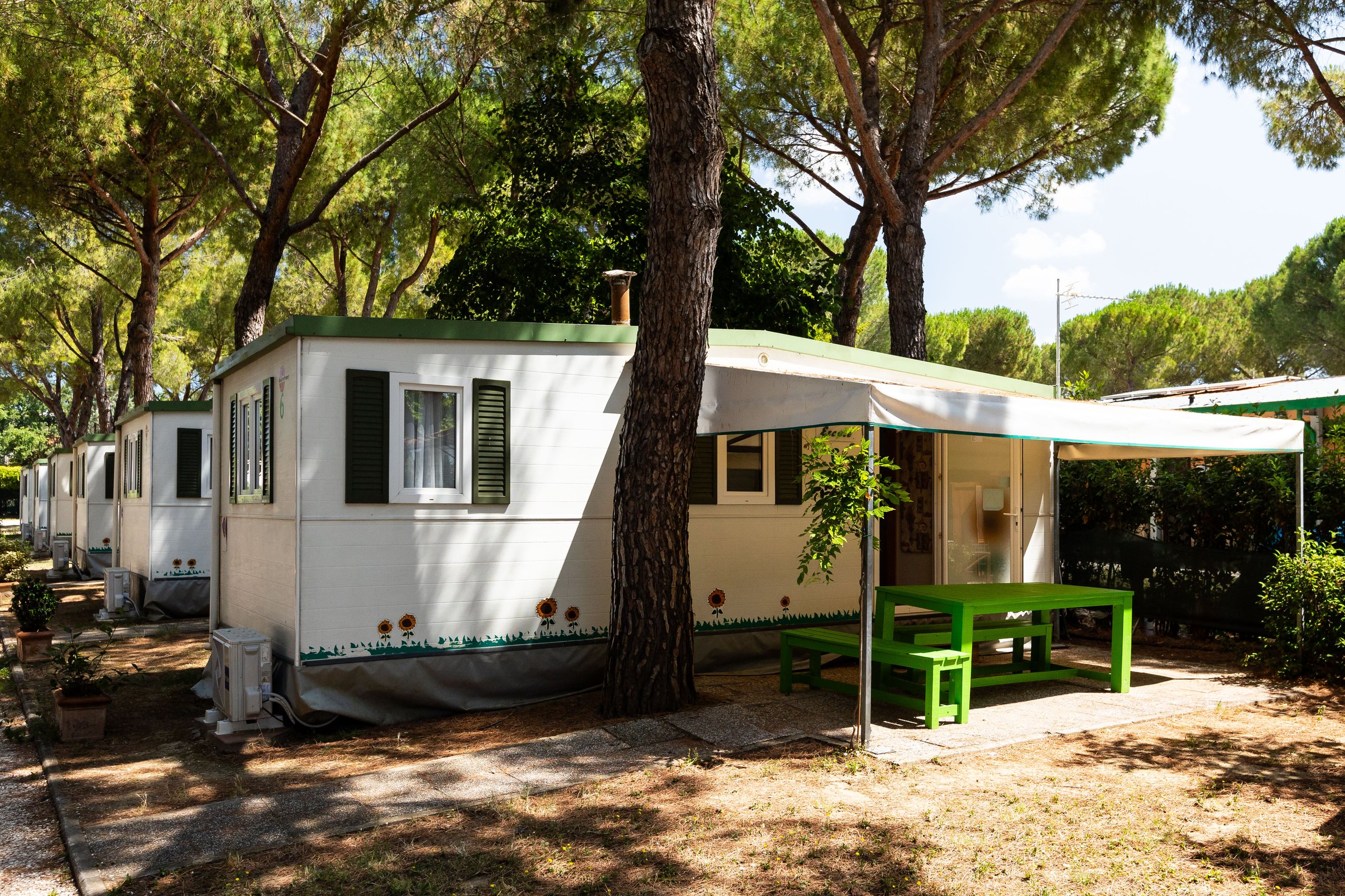 Casa mobile Girasole con la veranda