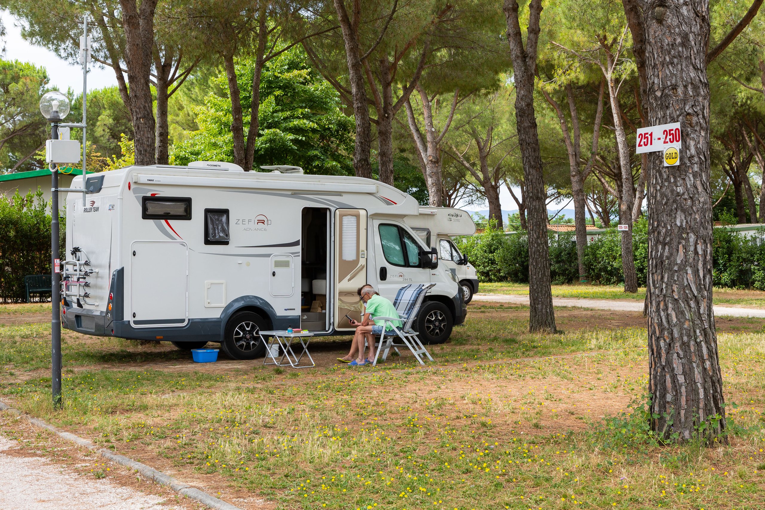 Camper con veranda